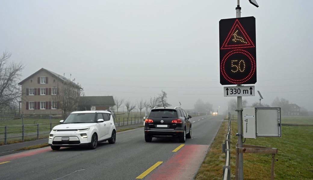 In Grabs steht die modernste Wildwarnanlage des Kantons