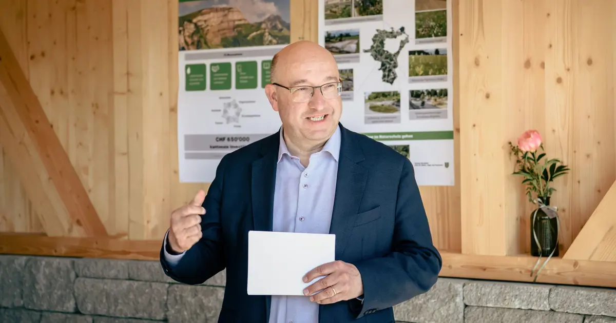 Rösti spart beim Wald: Regierungsrat Beat Tinner warnt vor ...