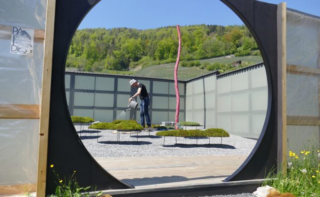 René Düsel hat in Berneck einen Paradiesgarten mit Herzblut geschaffen
