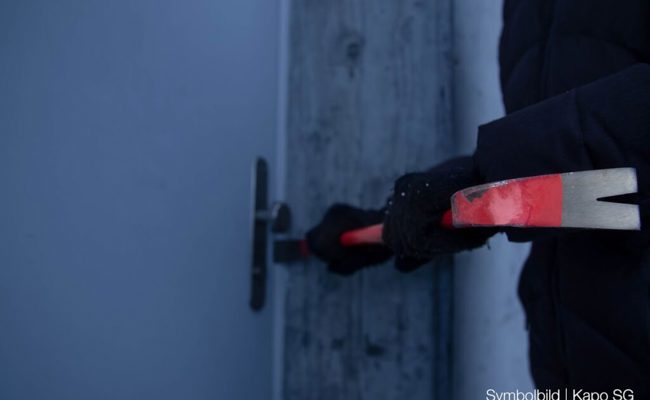 Täter wurde bei einem Einschleichdiebstahl in Berneck in flagranti erwischt