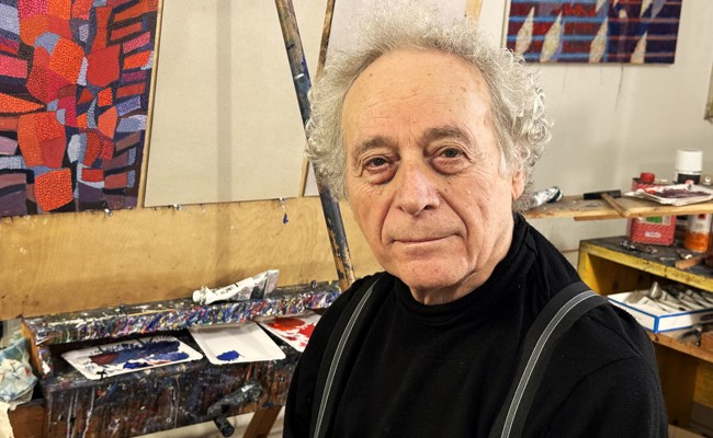 «Ich male mir alles von der Seele»: Walter Grässli stellt in seinem Atelier in Wattwil aus