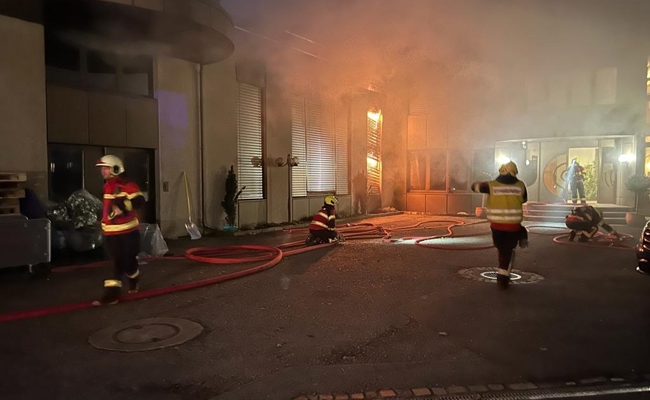 Grosser Sachschaden bei Brand in Stickerei