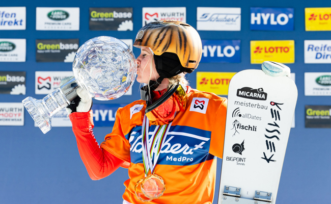 Julie Zogg sichert sich Gesamtweltcup