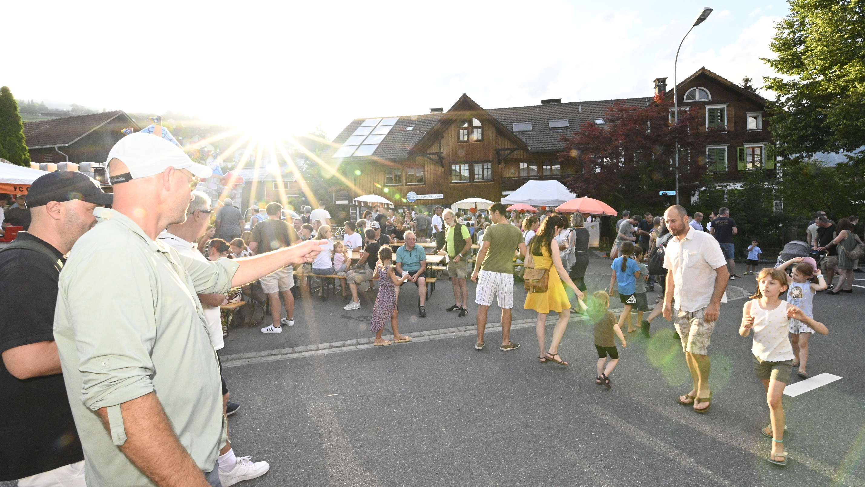 50 Bilder vom Sommernachtsfest auf der «Piazza Grande» in Grabs