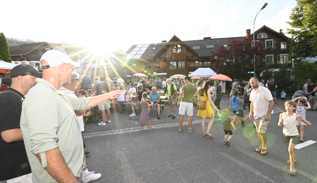 50 Bilder vom Sommernachtsfest auf der «Piazza Grande» in Grabs