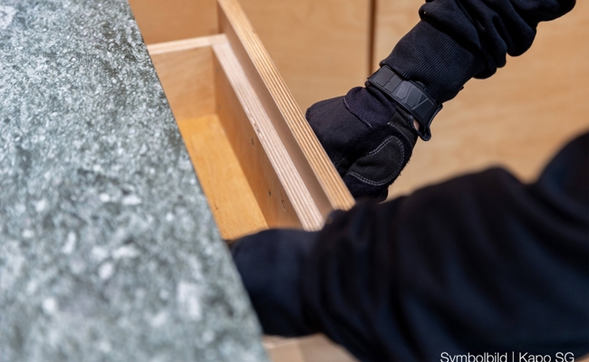 Einbrecher schlug in Balzers zu