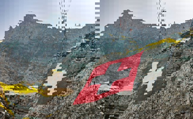 Wegen schlechten Wetterprognosen: Fahne wird auf Schwägalp ausgerollt