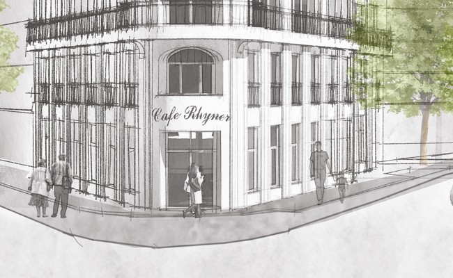 Ein neues Café Rhyner für Buchs – so soll es aussehen