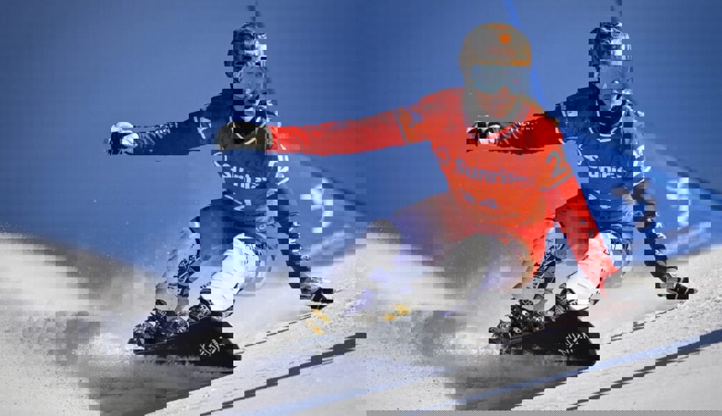  Mit ihrer bisherigen Saison nicht restlos zufrieden: Die Wartauer Alpin-Snowboarderin Julie Zogg. 