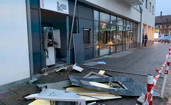 66 Monate Freiheitsstrafe nach Bancomat-Sprengung in Sevelen