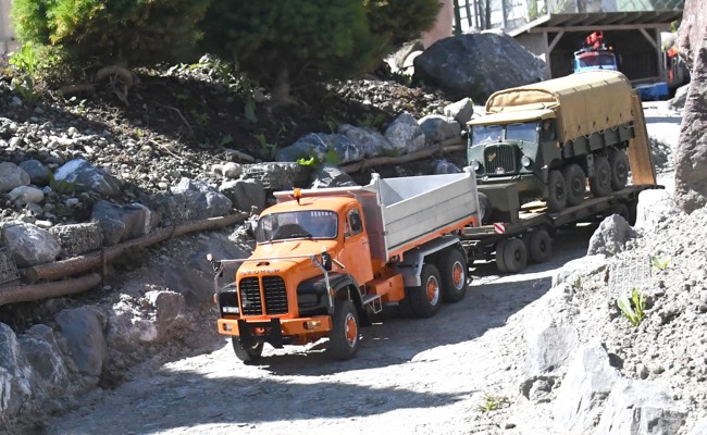 Marke Saurer lebt weiter: Kleine Modelle auf grosser Fahrt