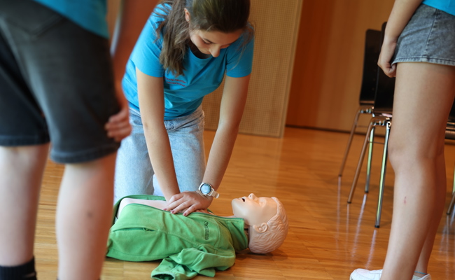 Junge Samariter messen sich in Erster Hilfe