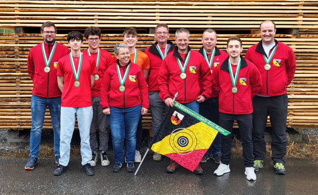 Treffsicher: Tell Gams zweifacher Kantonalmeister