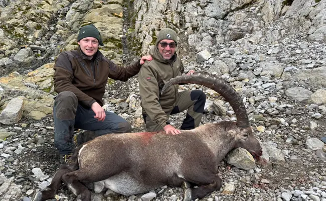 Zwischen Nebel, Nervosität und steilen Felswänden: Auf Steinbock-Jagd