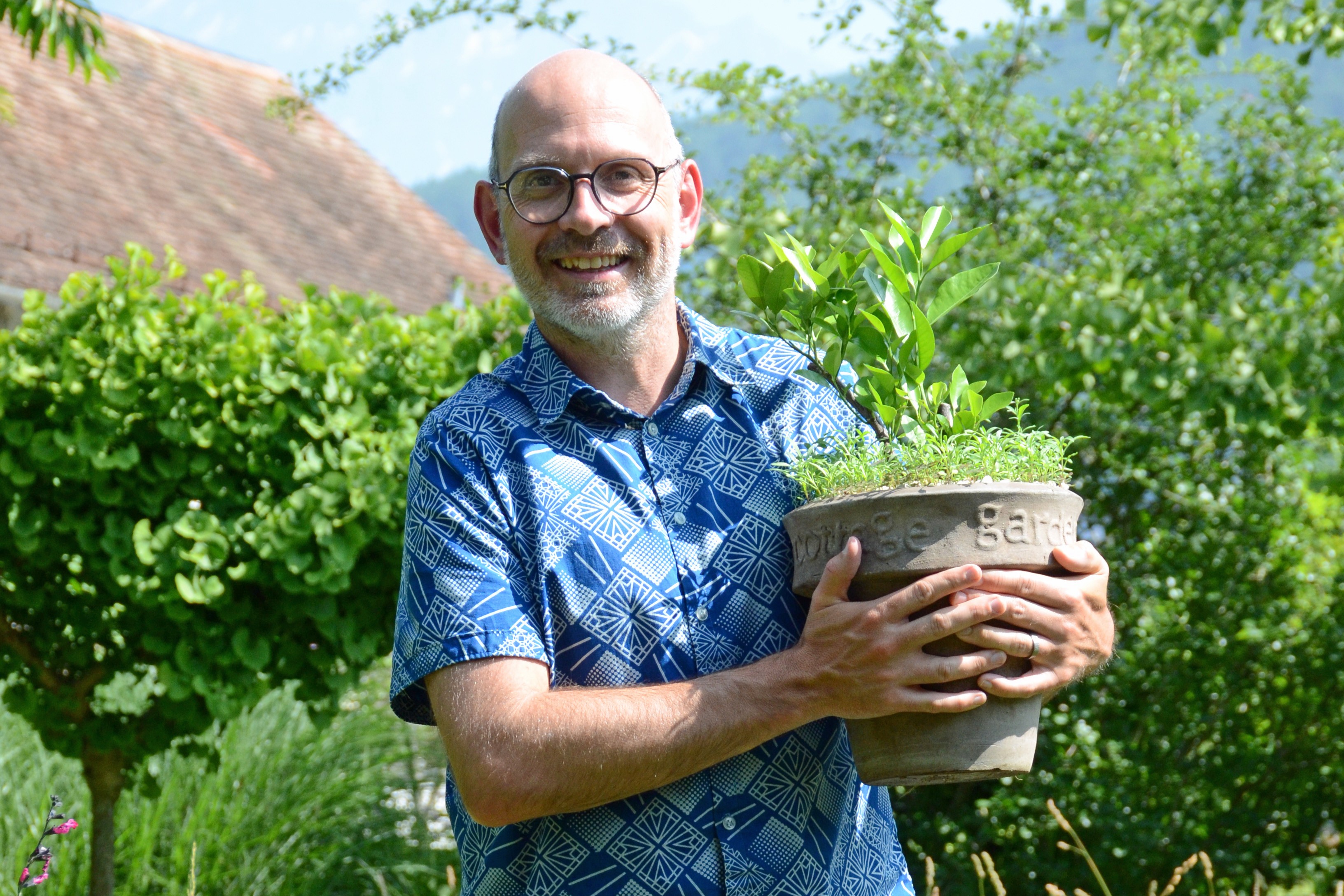 Mit der Natur, nicht gegen sie: Ein Grabser zeigt, wie's geht