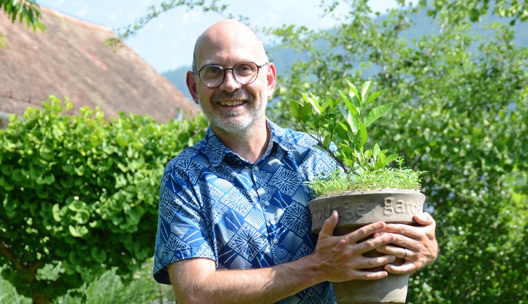 Mit der Natur, nicht gegen sie: Ein Grabser zeigt, wie's geht