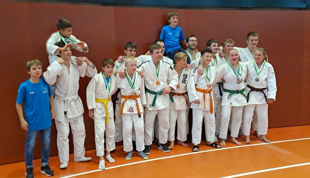 Die Judokas vom JC Buchs traten die Heimreise mit vielen Medaillen im Gepäck an.