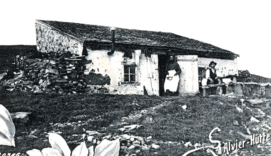 Als die erste Hütte auf dem «Rigi» der Ostschweiz – dem Alvier – entstand