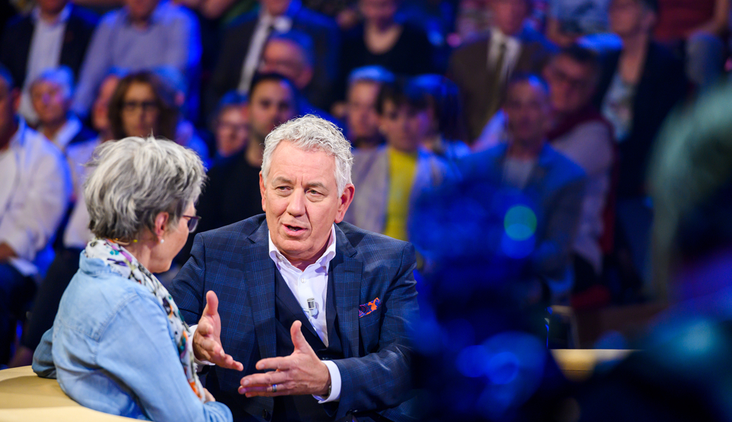 18 Jahre lang Wünsche erfüllt. Röbi Koller mit seiner Sendung «Happy Day». 