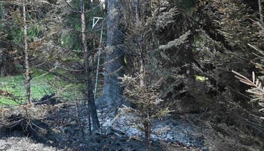 Hochsitz brannte – fahrlässige oder vorsätzliche Brandverursachung?