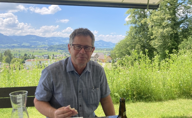 «Es geht mir gut»: Diego Forrer sieht die Berge nun von einer anderen Seite