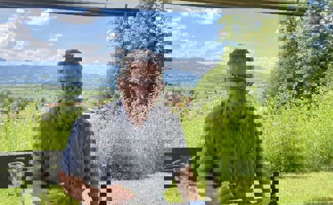 «Es geht mir gut»: Diego Forrer sieht die Berge nun von einer anderen Seite