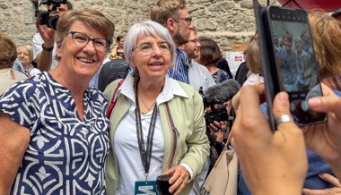 Auf einen Schwatz mit den Bundesräten: Selfie-Jagd in Rapperswil