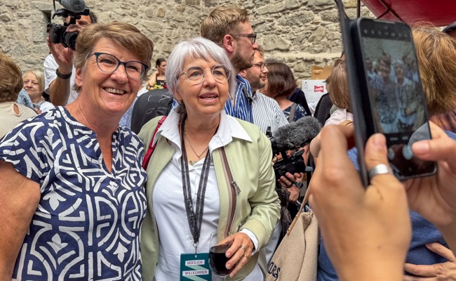 Auf einen Schwatz mit den Bundesräten: Selfie-Jagd in Rapperswil