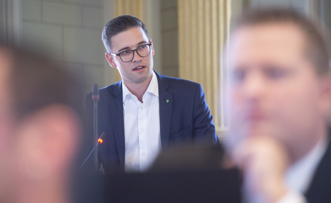 Sascha Schmid wird neuer Präsident der SVP-Fraktion im Kantonsrat