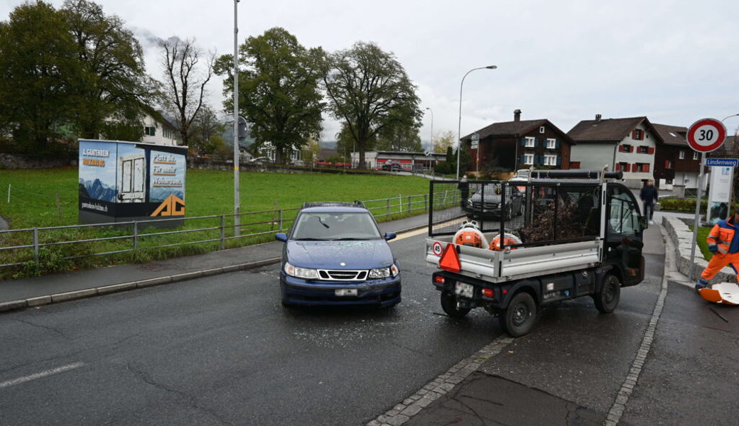  An der Werdenstrasse in Grabs ereignete sich der Unfall. 