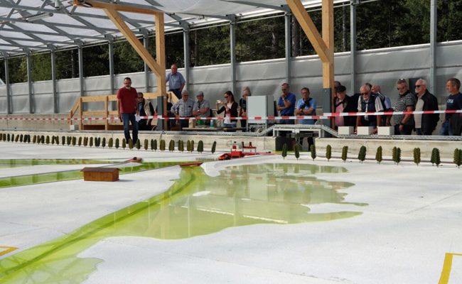 Wenn die Flut kommt: Eindrückliche Veranschaulichung im Massstab 1:40