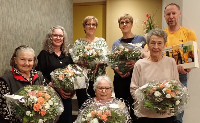 Käthi Litscher wurde für 55-jährige Treue geehrt