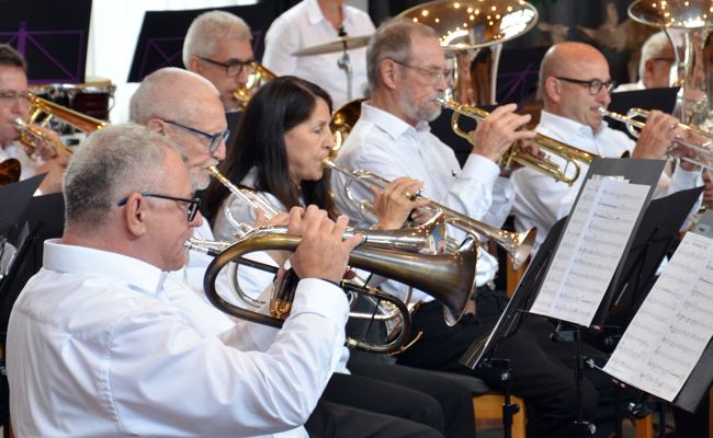 Hochstehende Blasmusik gegen den Zahn der Zeit