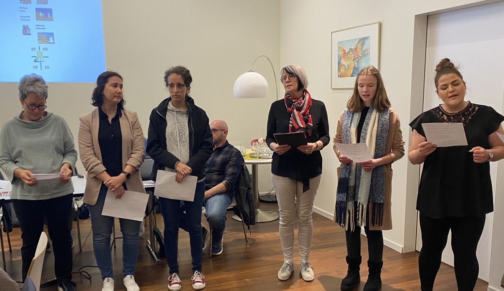 Der Chor Antonis umrahmte die Versammlung musikalisch. 