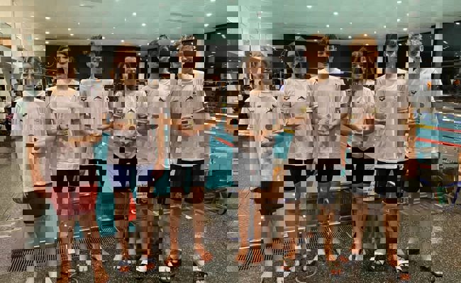 Der SC Flös dominierte den Sprintpokal in Dornbirn mit 50 Medaillen