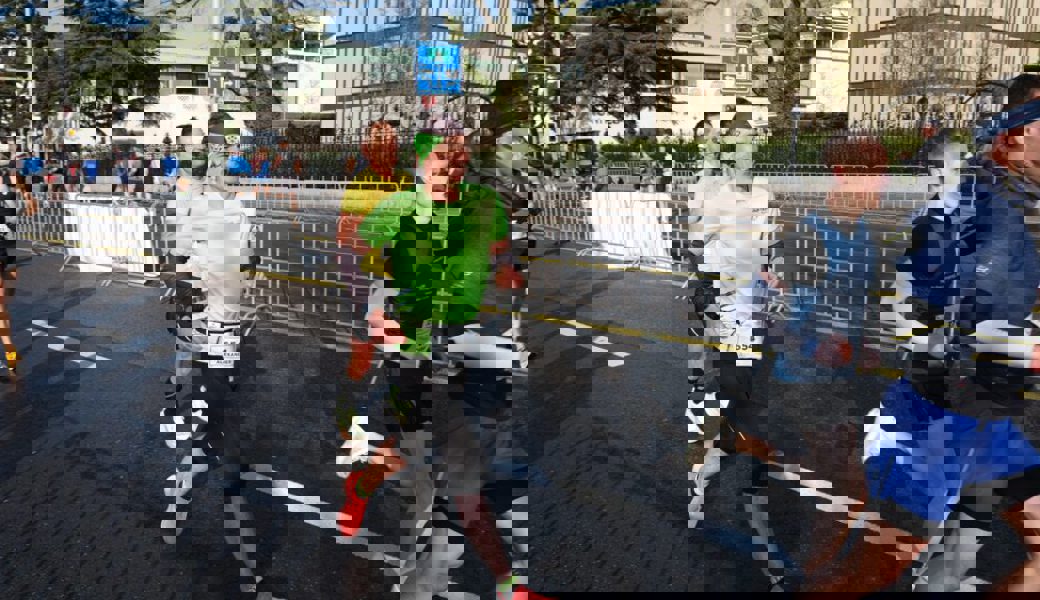  Mit sehr guter Renneinteilung zum Sieg: Alexander Heim. 