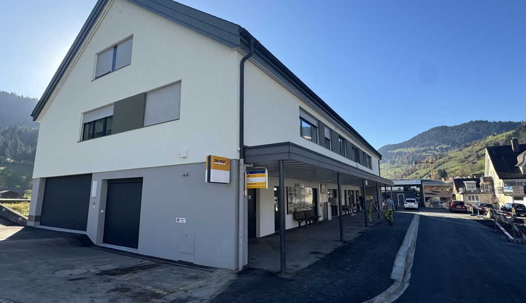 Es ist nicht viel los: Die Tage der Poststelle Unterwasser sind gezählt.