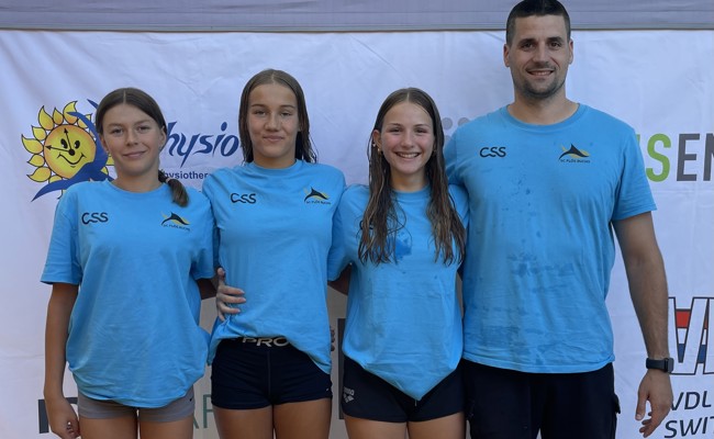 Grandiose Rückenschwimmerin: Zwei Schweizer Meistertitel für Layla Hitzert