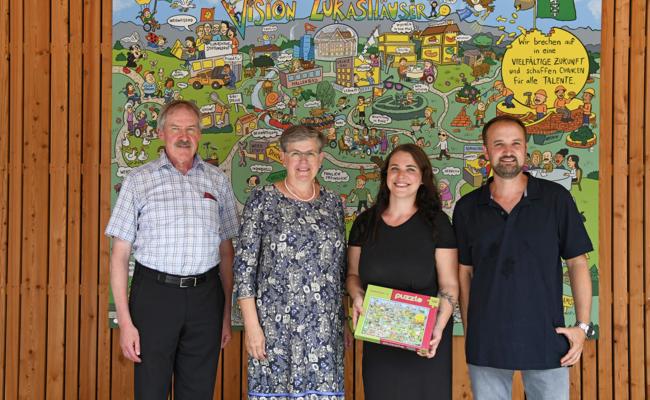 Ein Wegweiser für die Zukunft: Visionsbild des Lukashauses enthüllt