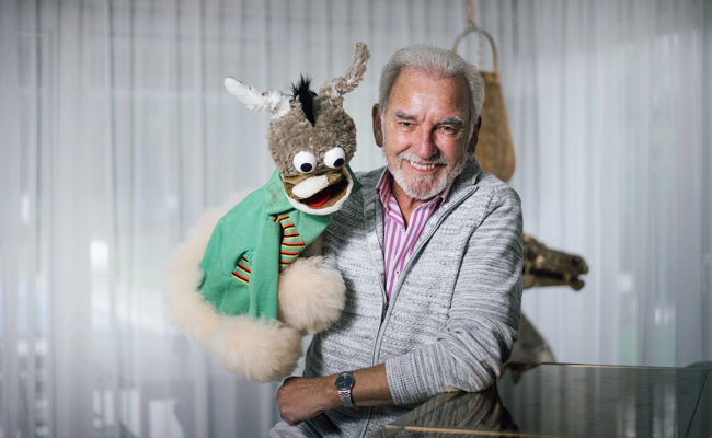 Bauchredner Urs Kliby: «Wäre ich eine Puppe, sähe ich aus wie Pumuckl»