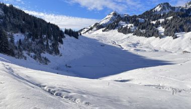 In der Nacht auf Montag wurden auf der Alp Hintergräppelen eisige -32,4 Grad Celsius gemessen