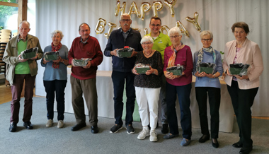 Einwohnerverein hat Jubilarinnen und Jubilare im Rahmen eines Apéros geehrt