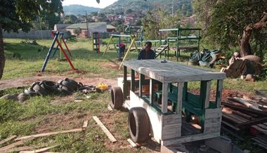 Ein Spielplatz für Kindergärten und Vorschulen.