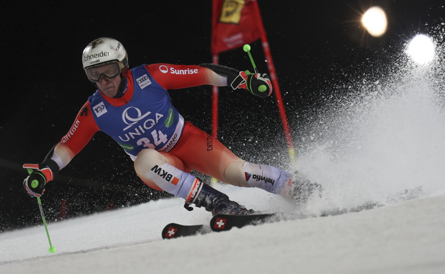 Marco Fischbacher scheidet kurz vor dem Ziel aus