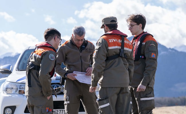 Die Zivilschutzorganisation probte erstmals die Wasserwehr für den Ernstfall