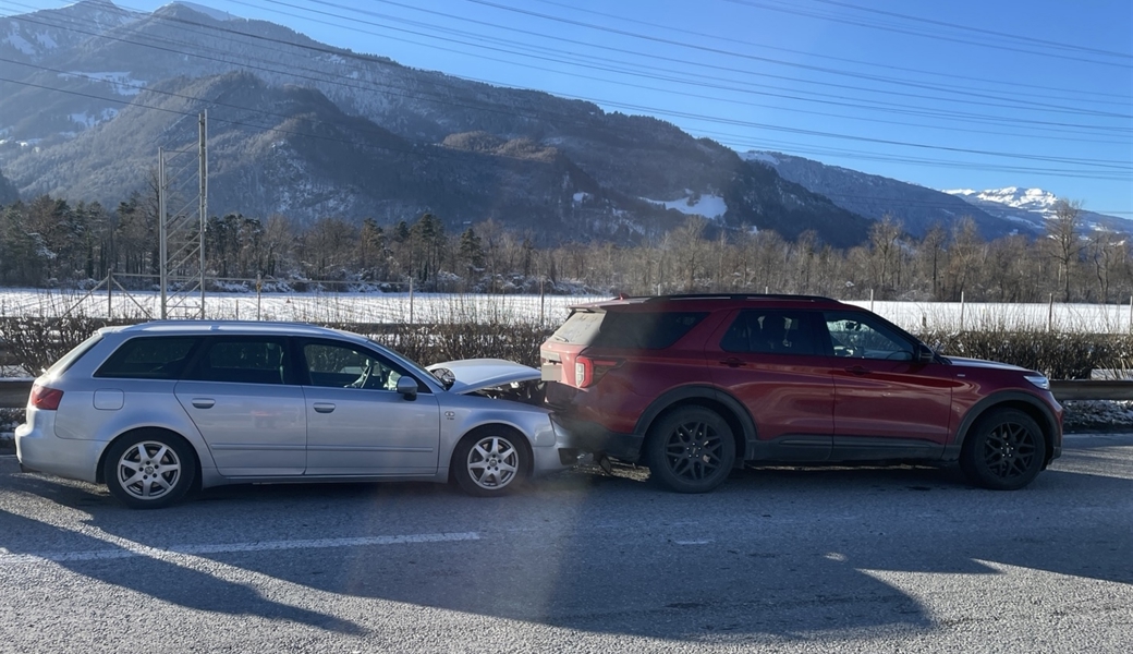 Verletzte bei zwei Auffahrunfällen