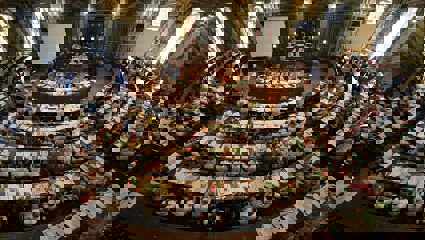  Im Kantonsrat wurde das Sanierungspaket für die Spitäler diskutiert. 