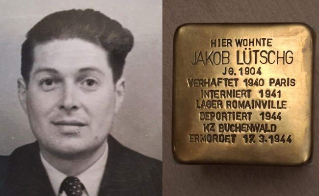 Erster Stolperstein im Rheintal: Gedenkfeier für ein Balgacher Opfer