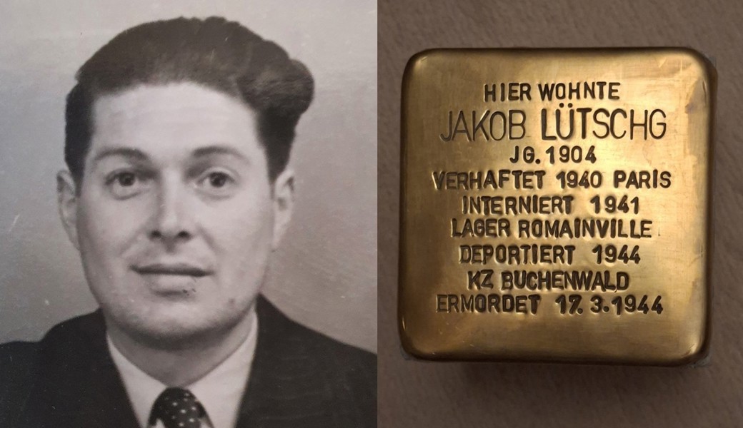 Erster Stolperstein im Rheintal: Gedenkfeier für ein Balgacher Opfer