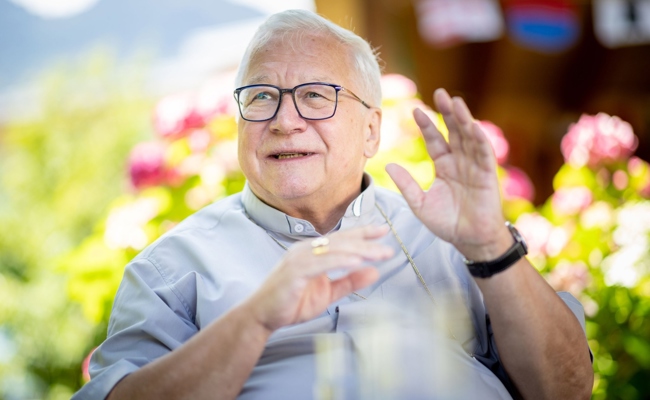 «Hier bin ich geboren – und hier möchte ich sterben»: Zu Besuch bei Markus Büchel in seinem «Castel Gandolfo»